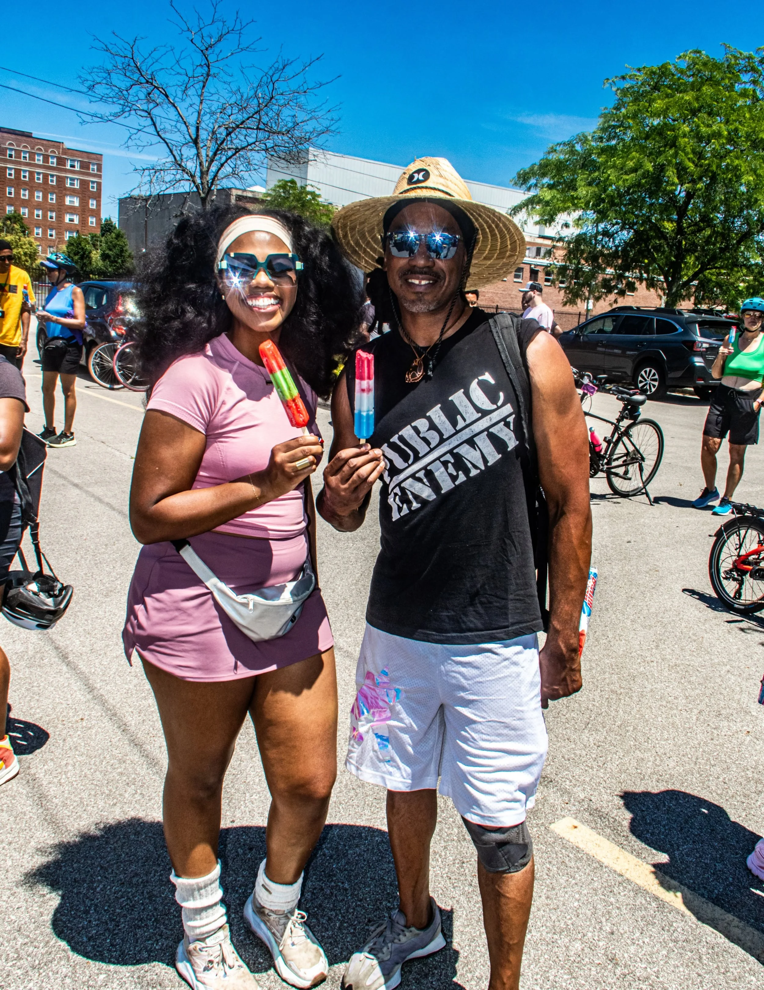 August Community Ride featuring artist Lacy Talley and Councilman Blaine Griffin