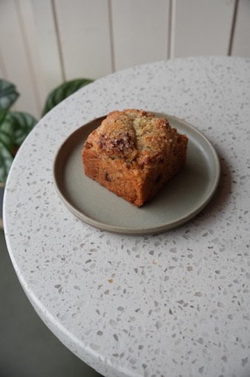 Scone framboise et chocolat valrona framboise !