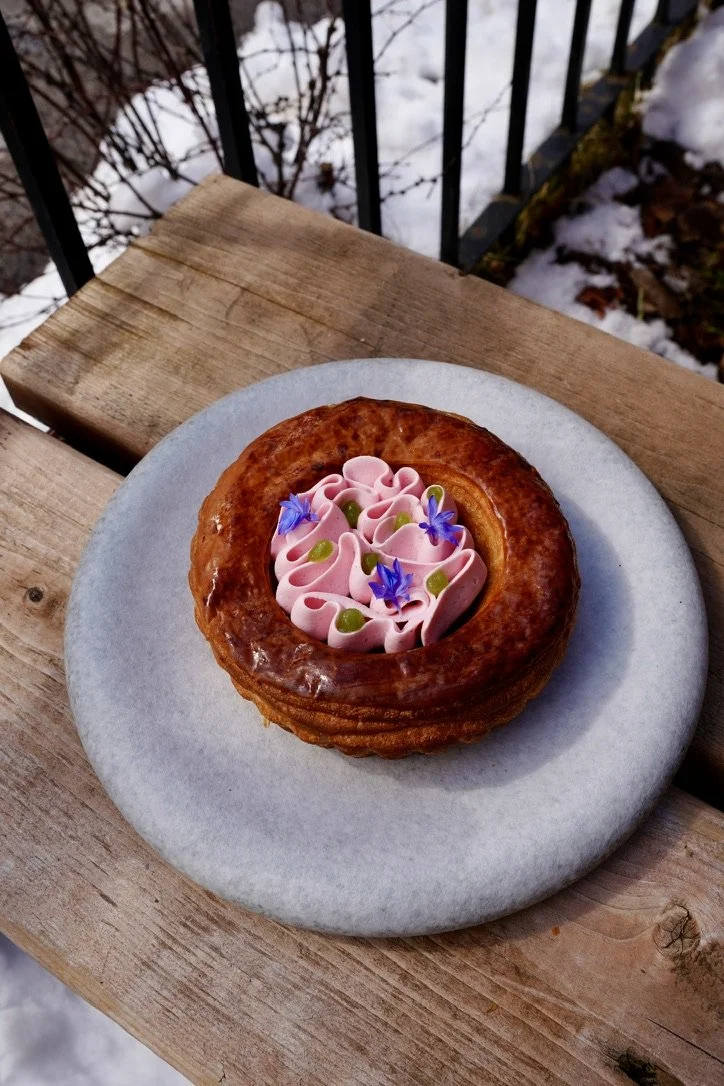 Danoise Rhubarbe fraise basilic