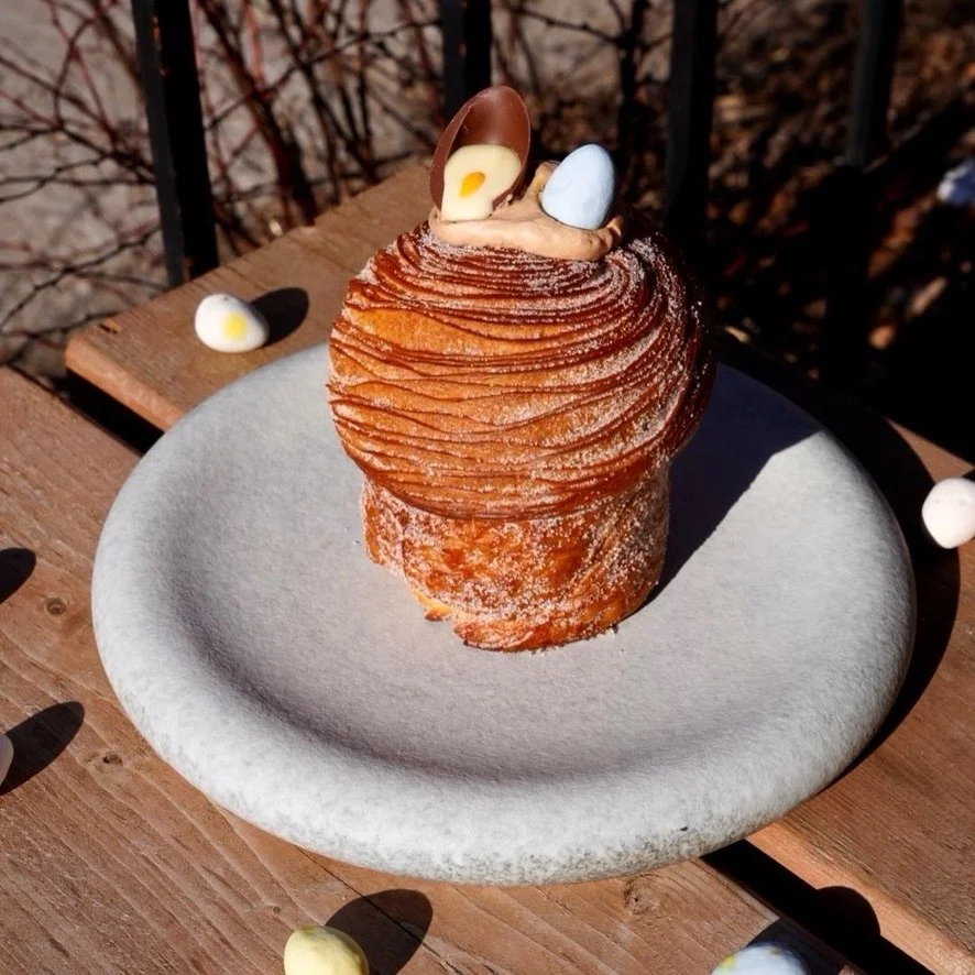 Cruffin mini oeufs de Pâques