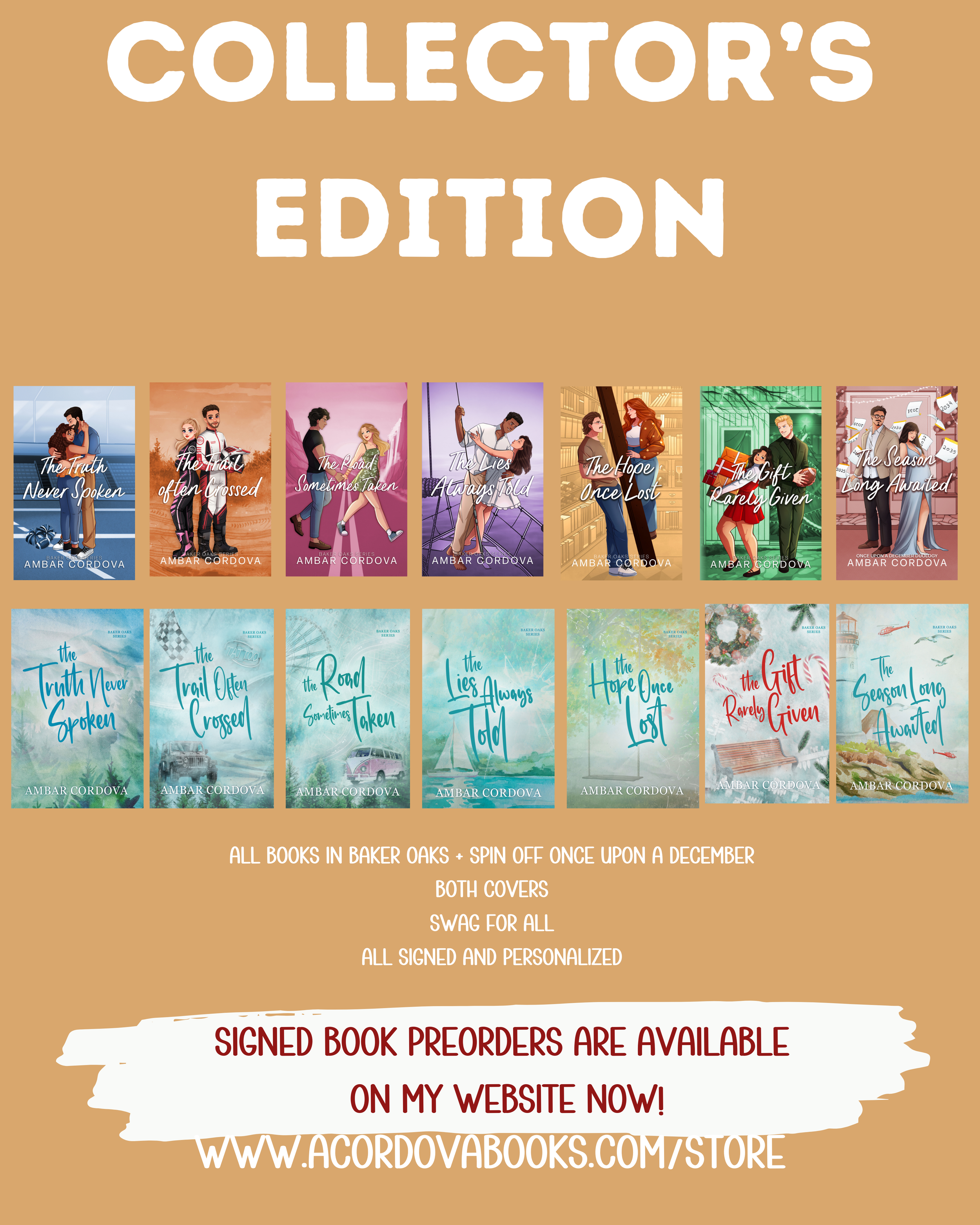 Ultimate Ambar Cordova Collector's Box