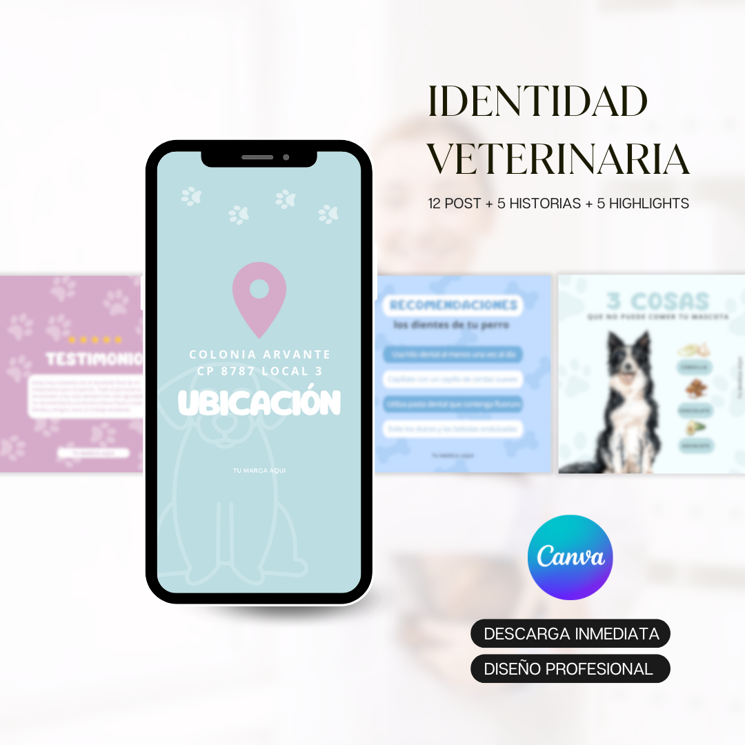 Identidad Pre-diseñada: Veterinaria