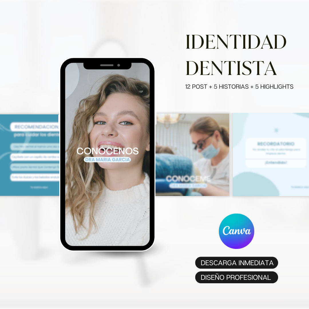 Identidad Pre-diseñada: Dentista