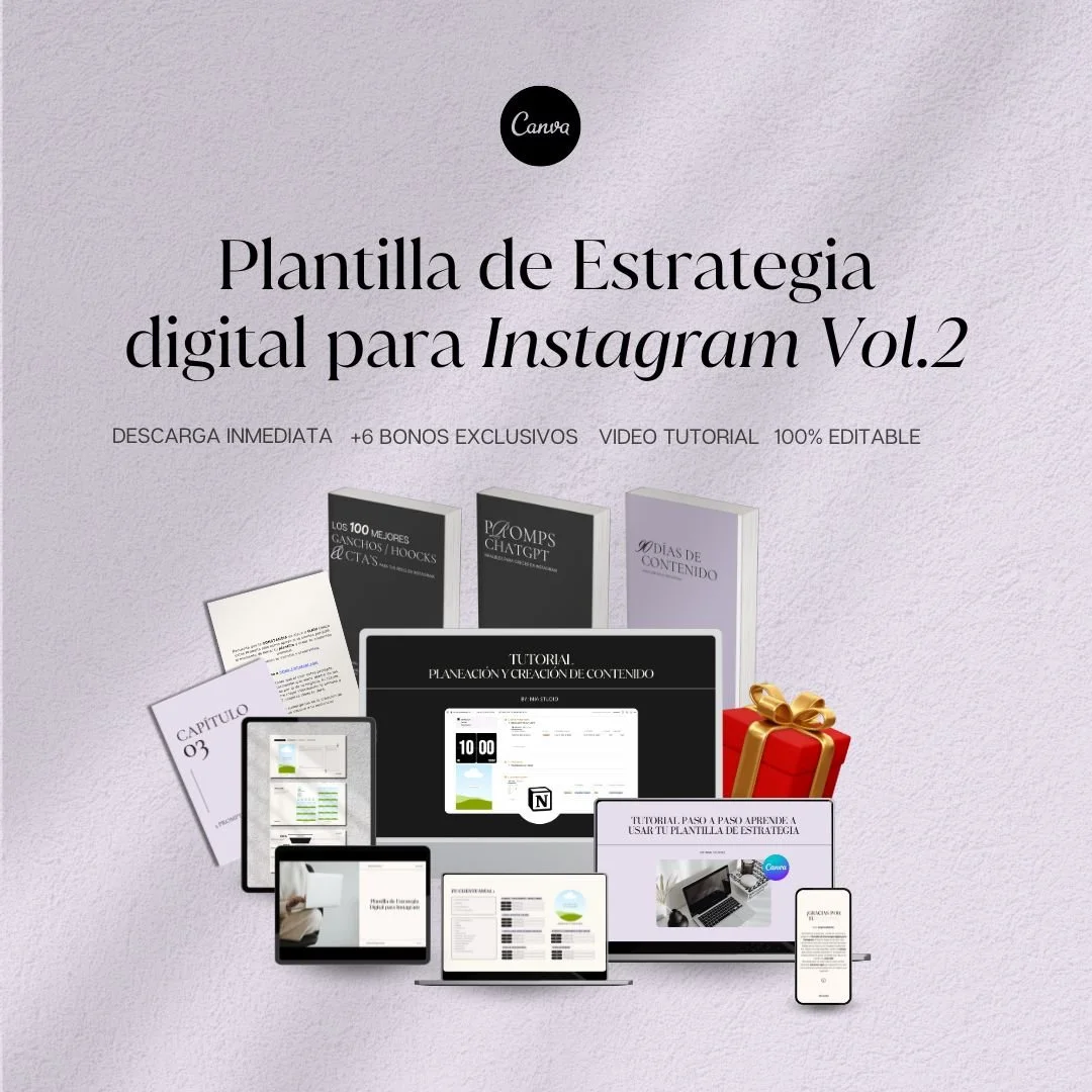 Plantilla de Estrategia Digital Vol.2