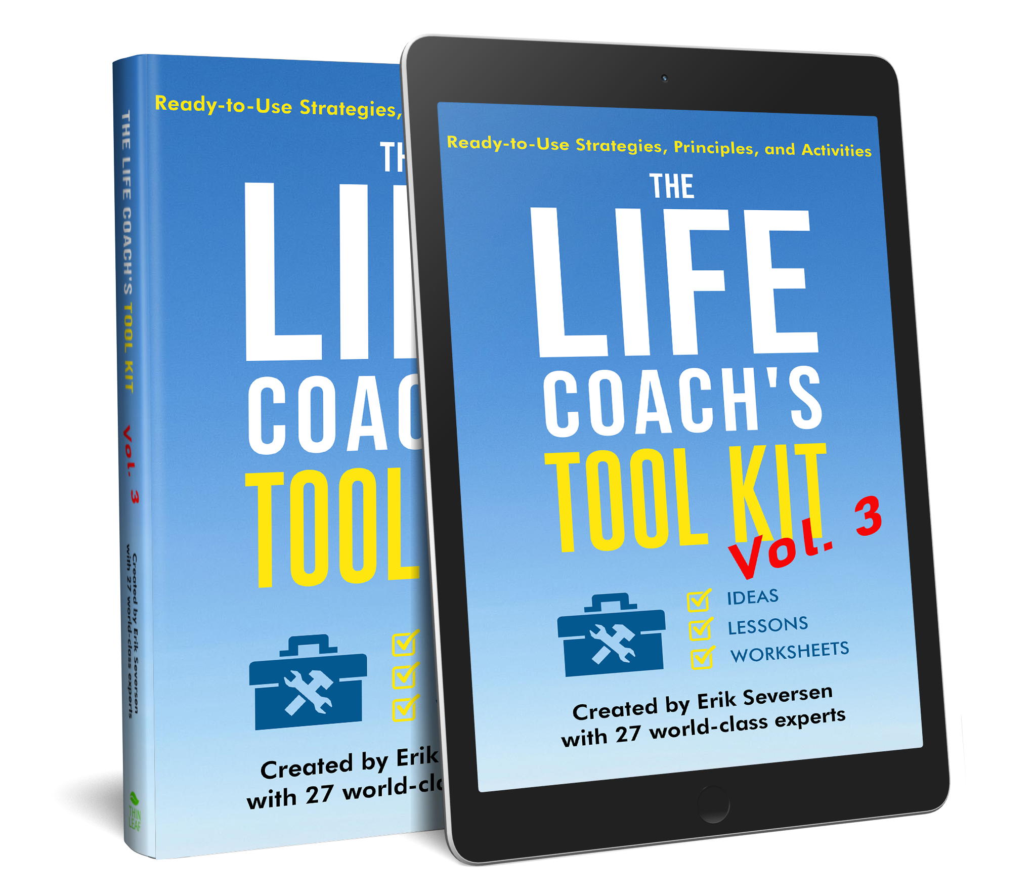 Book cover, iPad book image