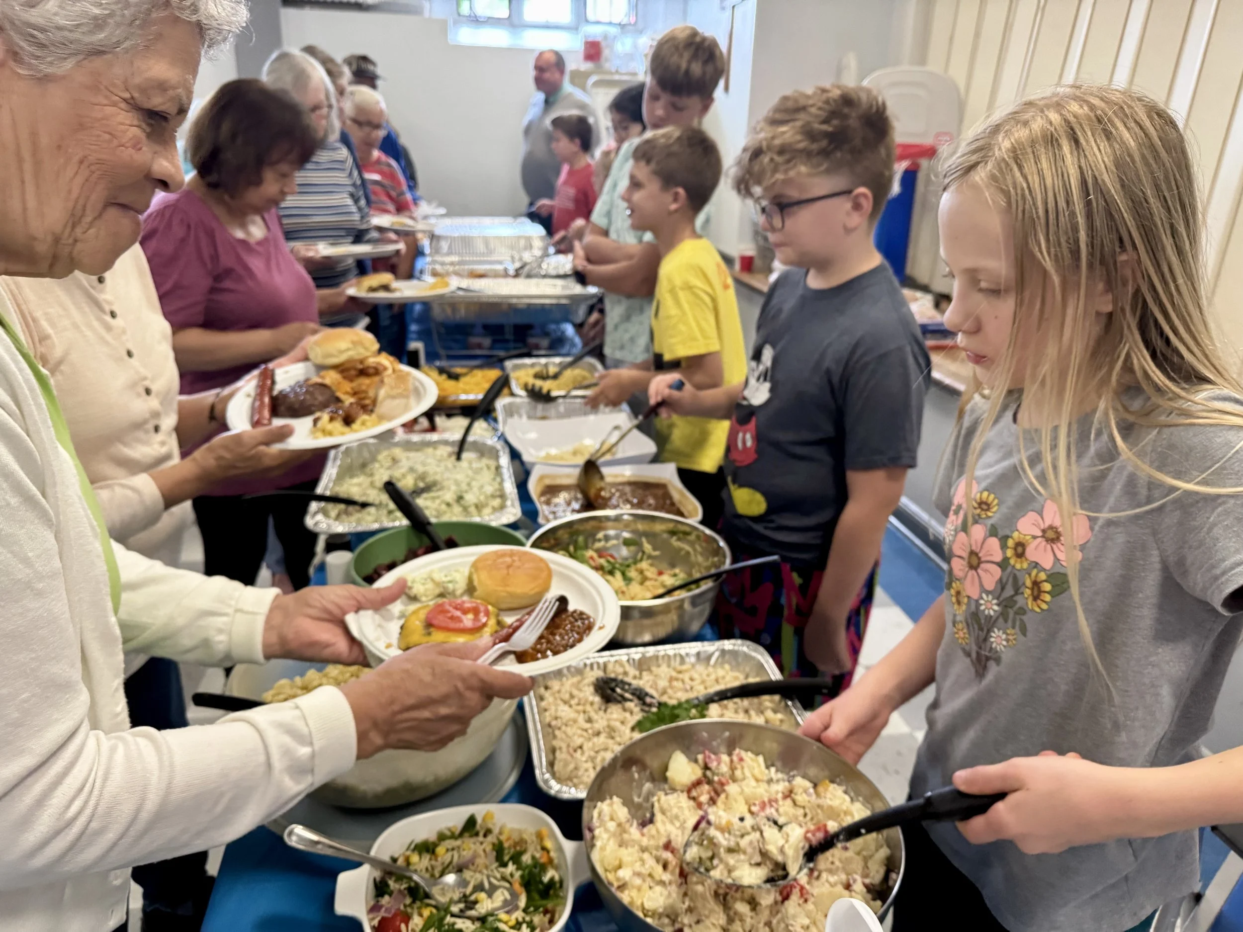 It Was a Great Senior BBQ on Sunday