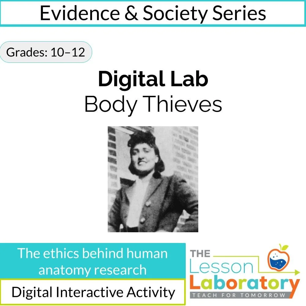 Body Thieves Bioethics Lab – Medical Ethics, Anatomy History & Henrietta Lacks Case Study