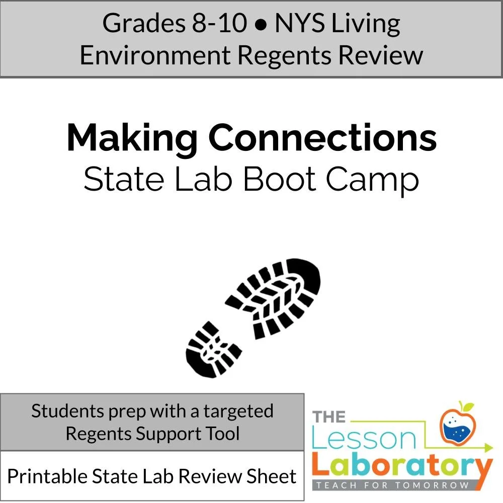 Making Connections State Lab Review | Experimental Design & Homeostasis | NYS Regents