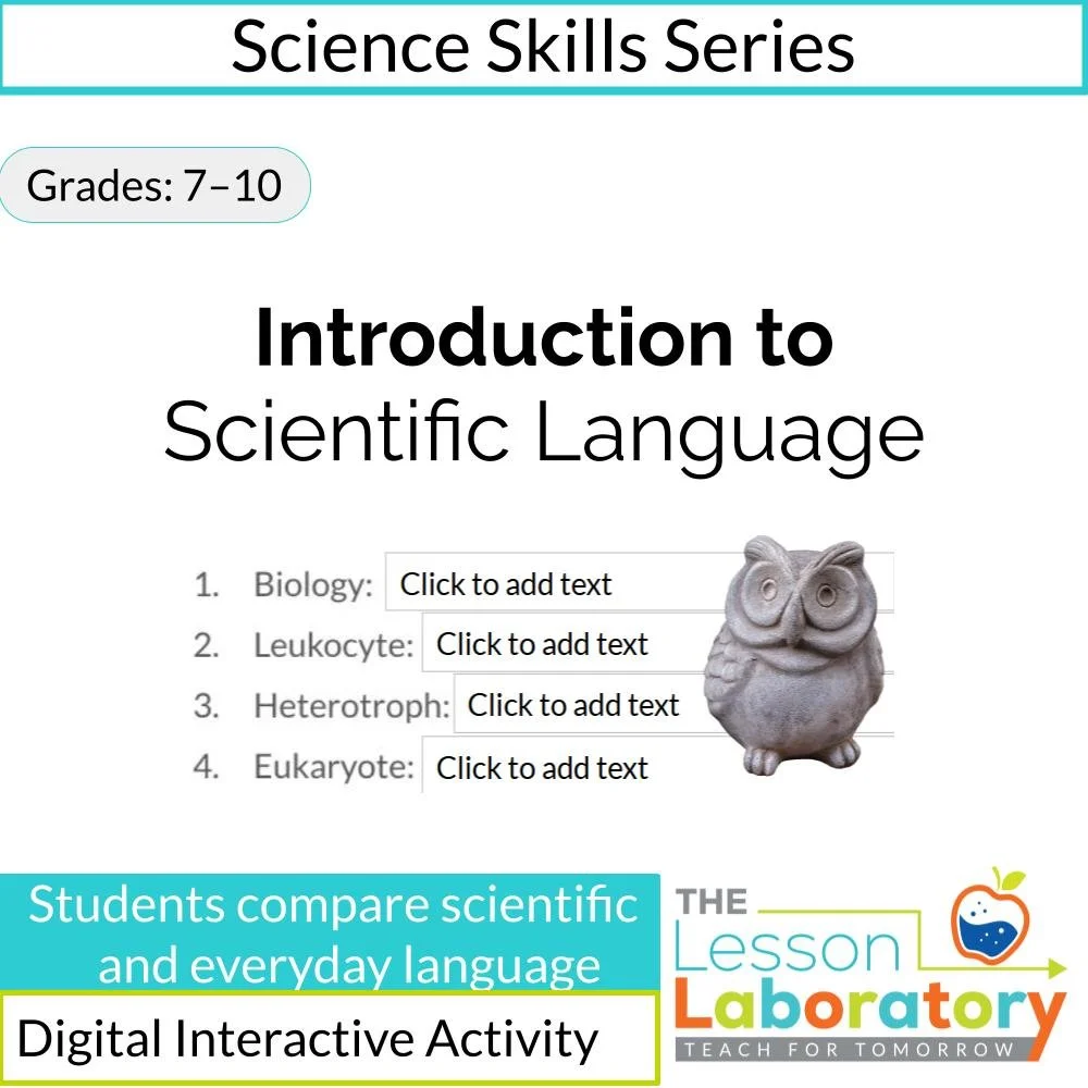 Introduction to Scientific Language | Translating Science to Everyday English