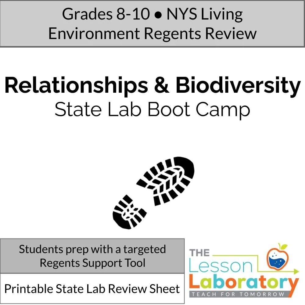 Relationships & Biodiversity State Lab Review | NYS Living Environment Regents
