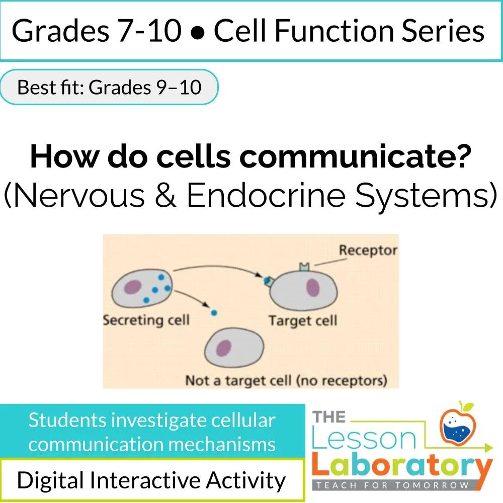 How Do Cells Communicate? | Nervous vs. Endocrine Systems Digital Investigation