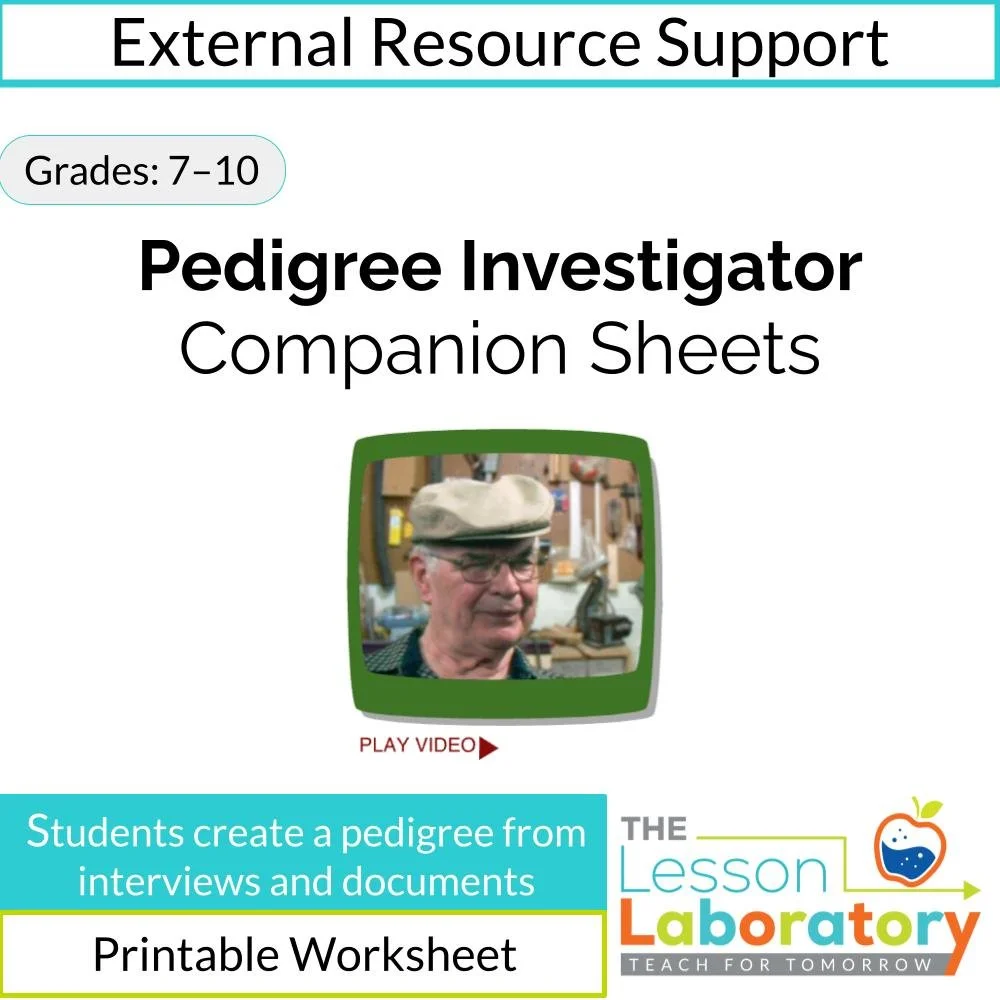 Pedigree Investigator Genetics Activity – Tracking Traits, Building Pedigrees & Analyzing Inheritance