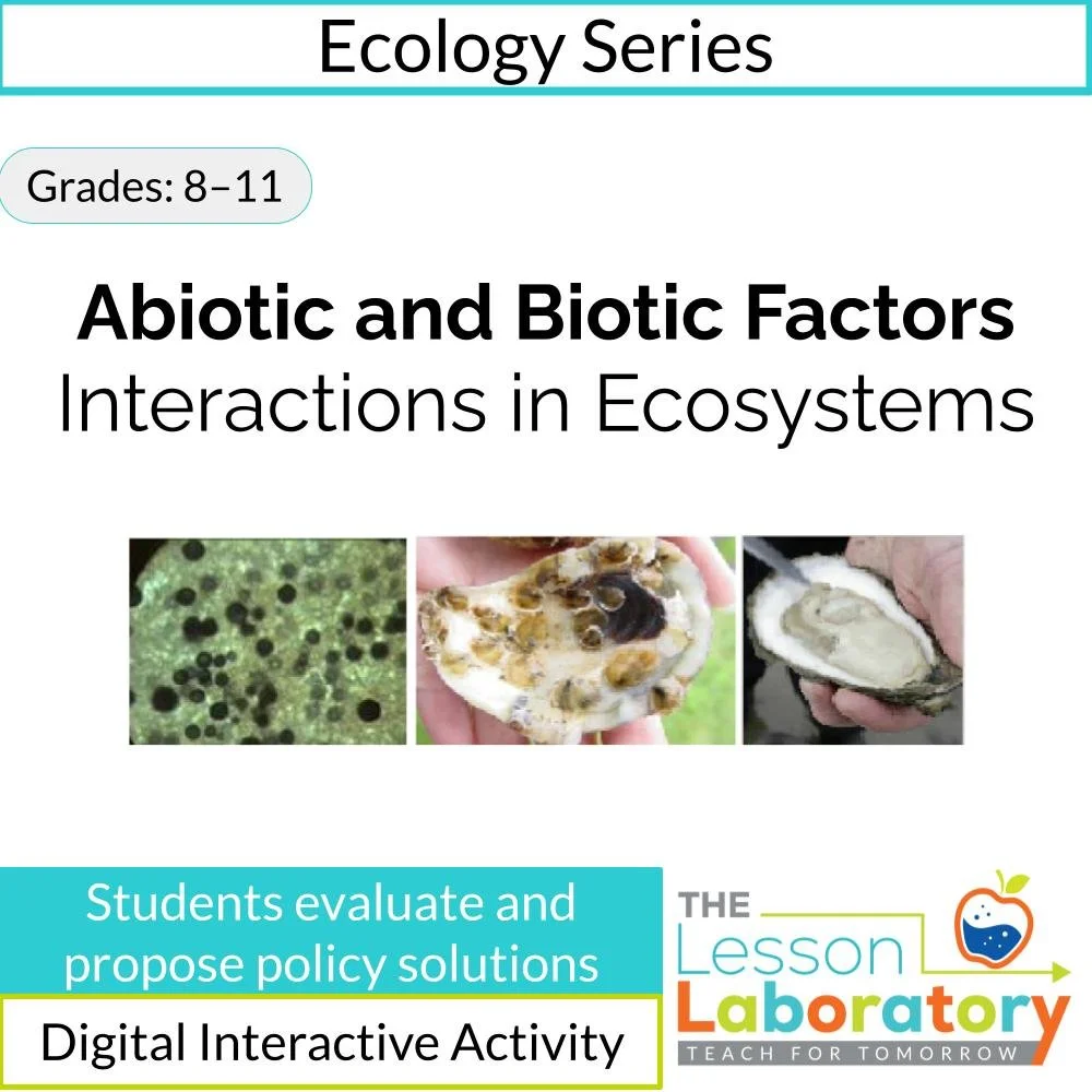 Abiotic vs Biotic Factors – Ecosystem Interaction Case Study + Policy Recommendation Project