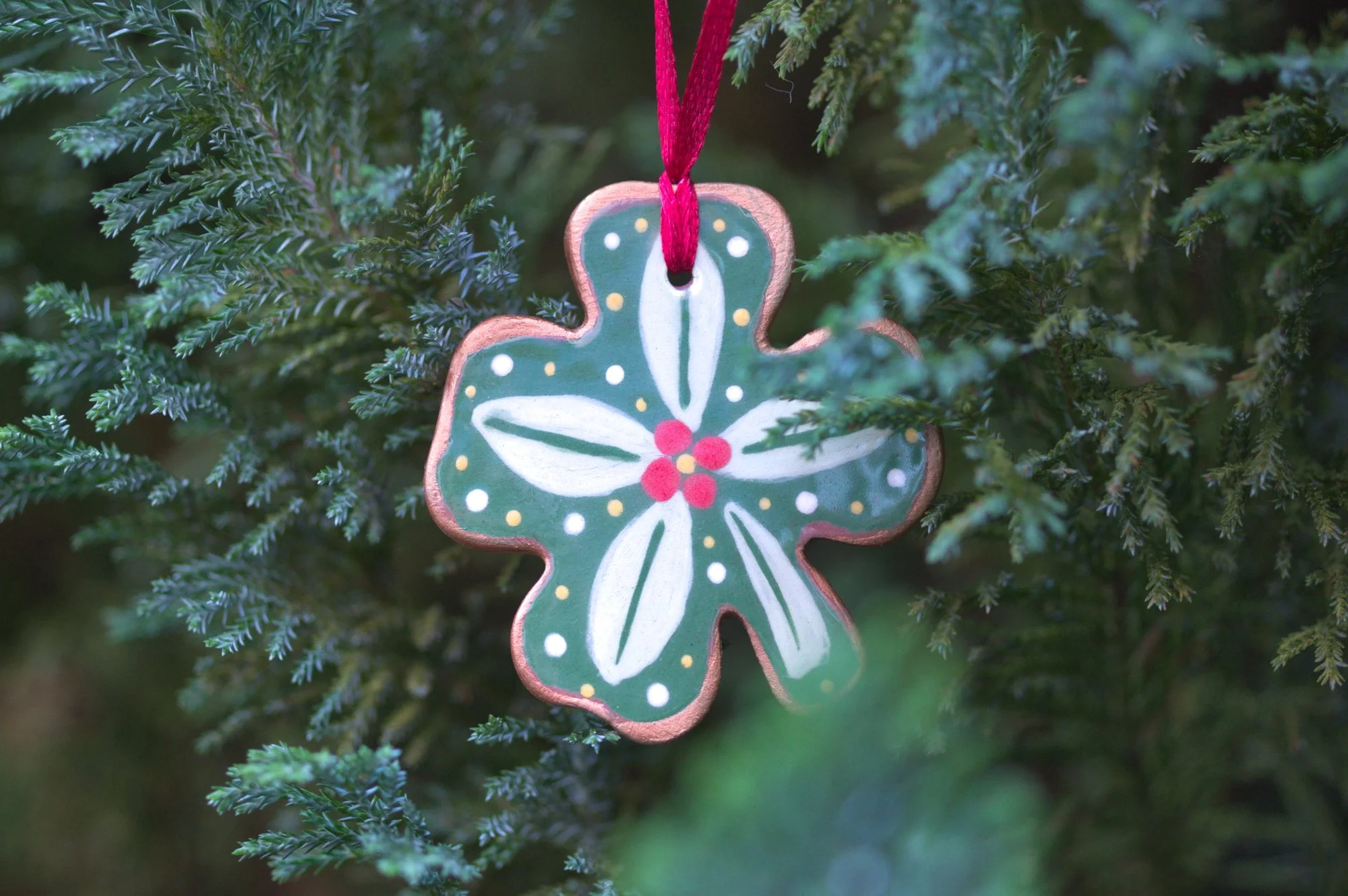 Ornement de Noël | Trèfle #6
