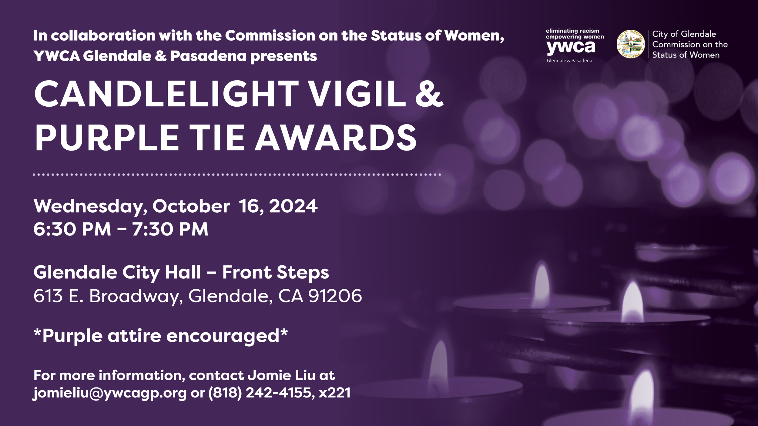 Domestic Violence Awareness Month Events — YWCA Glendale & Pasadena ...