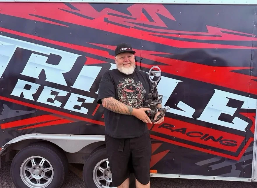 What a blast this weekend!  @tripletreeracing not only brings hardware home from the track but also brings home a 1st place trophy off the track!
It was our first time at  @gasolinealleyharley_davidson &lsquo;s annual chili cook off! Where @tikd_off4