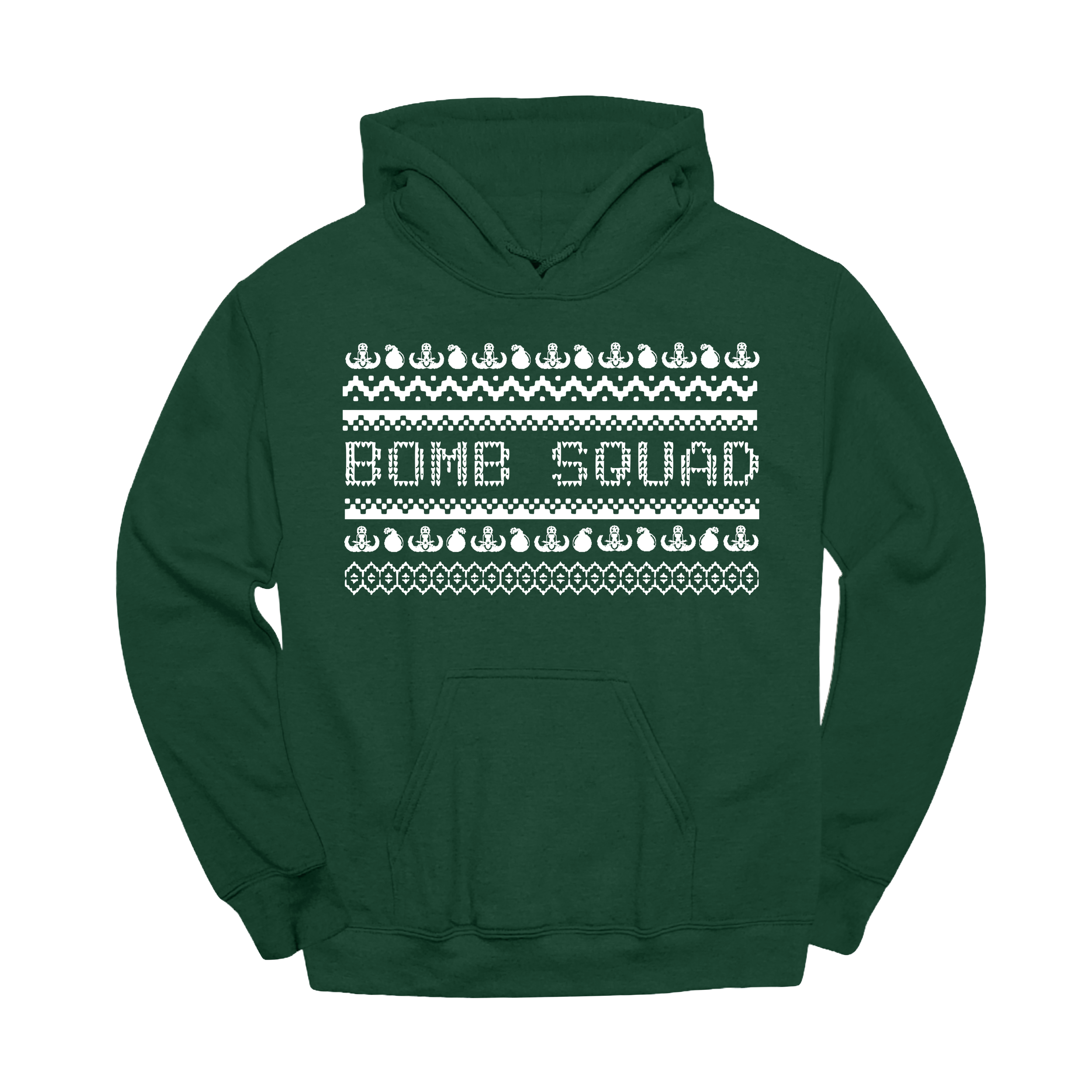 Bomb Squad Ugly Christmas Hoodie