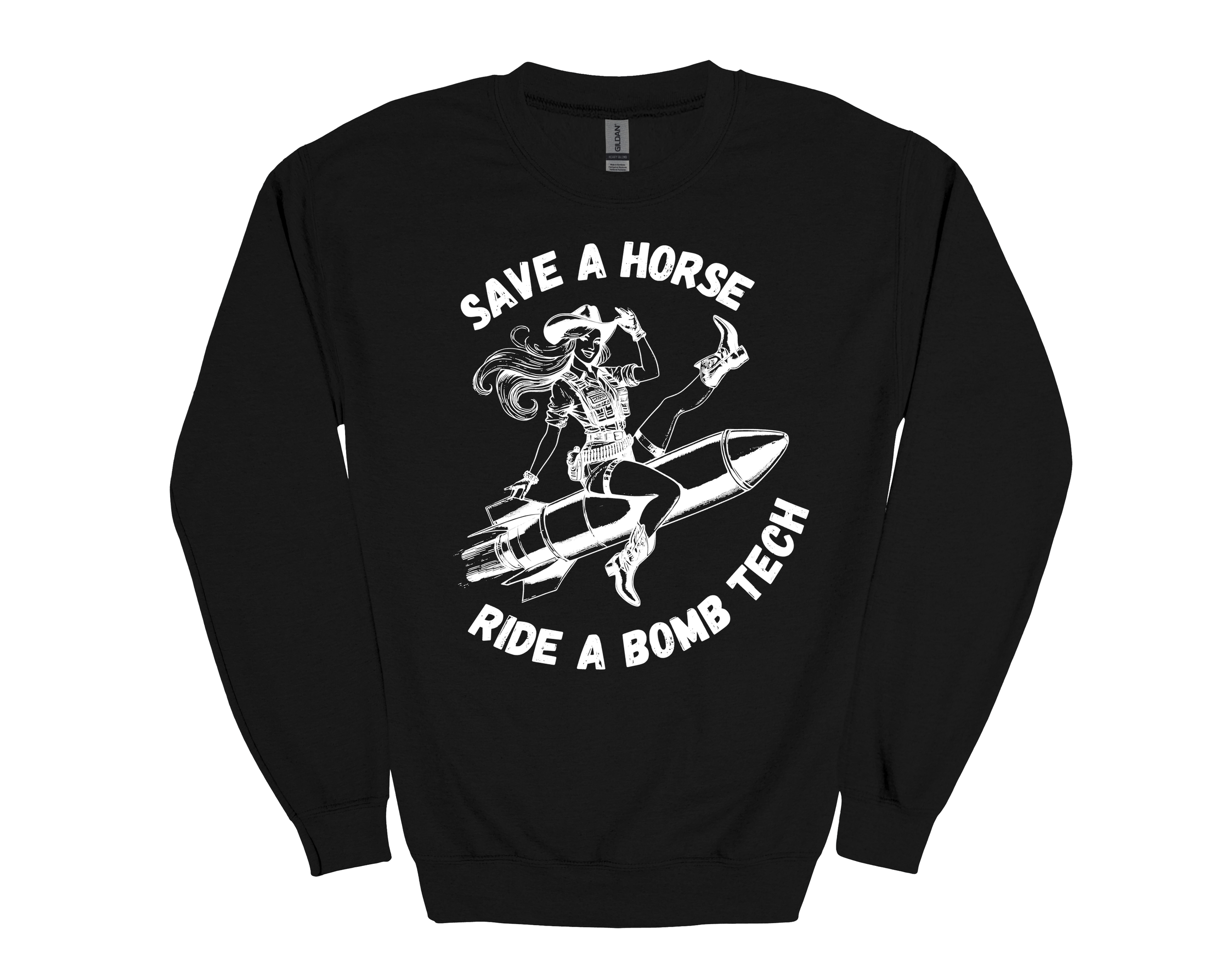 Cowgirl Front Black.png