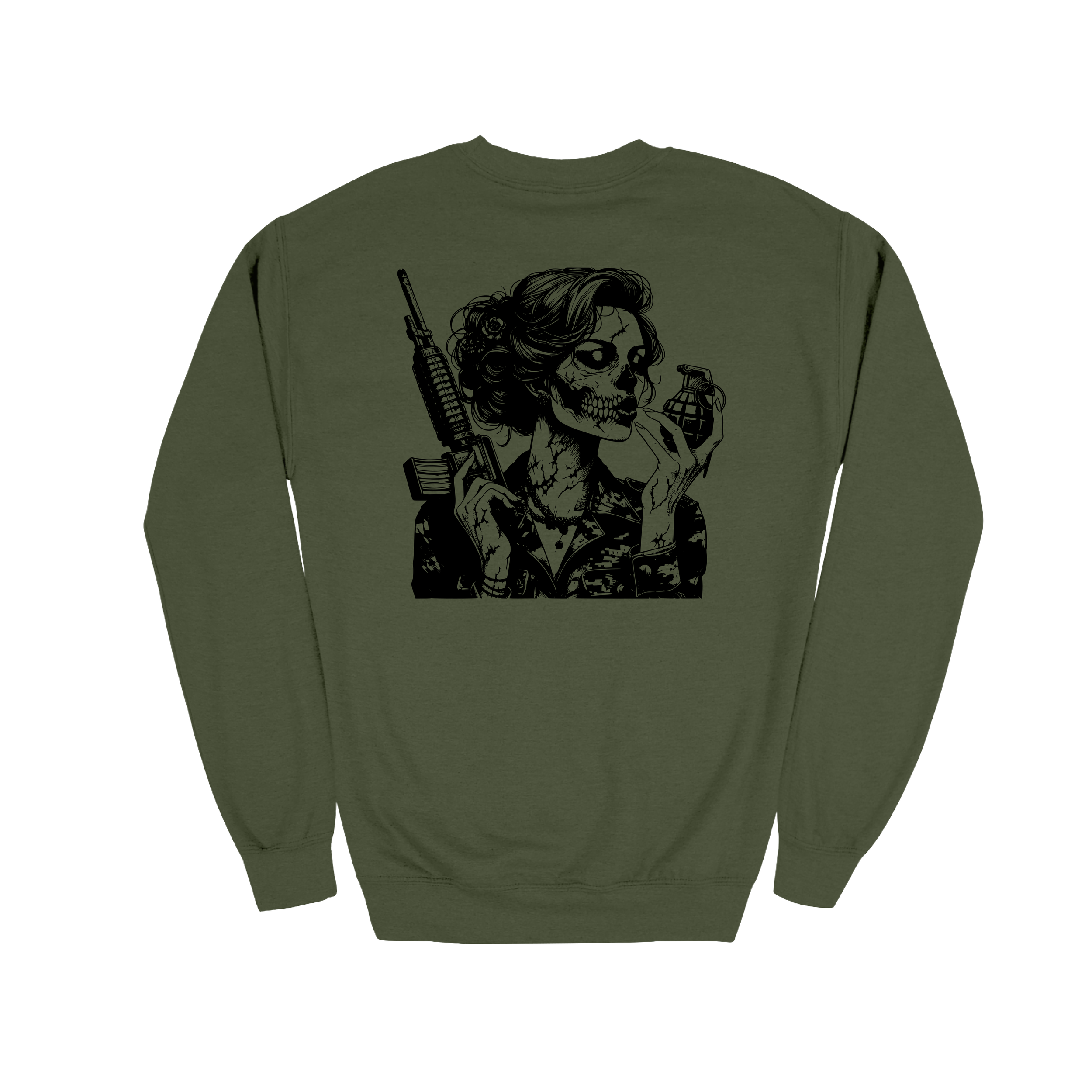 Deathly Doll Alt Sweatshirt Green.png