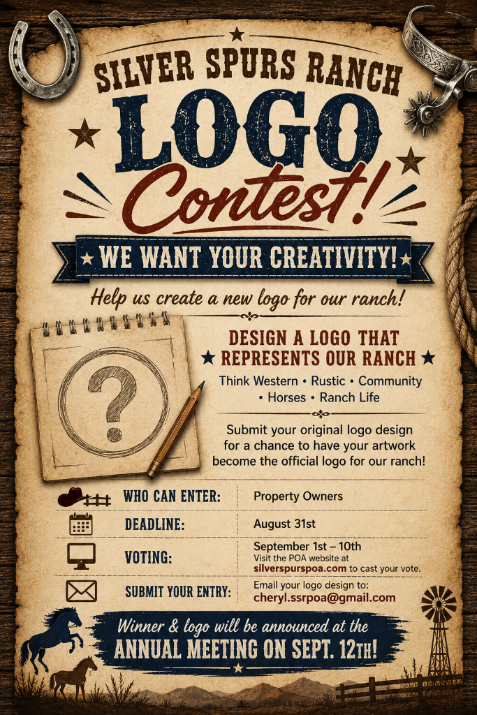 Silver Spurs Ranch Logo Contest 