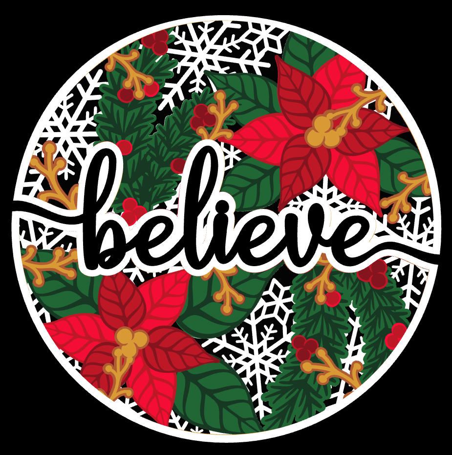 Believe Poinsettia