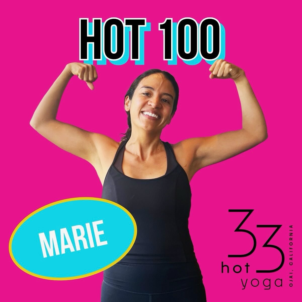 🎉 A huge round of applause for Marie! 🎉

We are absolutely bursting with pride for Marie on achieving 100 classes here at 33 Hot Yoga! What an incredible milestone!

Marie, you are such an inspiration. You always show up, put in the work, and consi