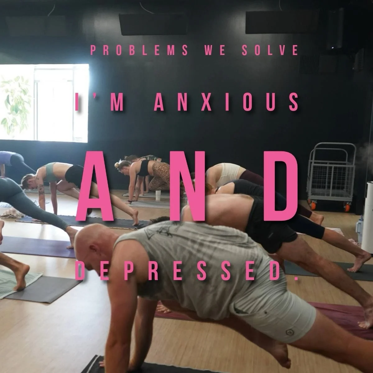 ‼️Global anxiety and depression is on the rise, but we have the solution! At 33 Hot Yoga, we offer more than just a workout&mdash;we offer powerful, holistic healing.✨

The focused practice in the heat pulls you out of anxious thought loops, groundin