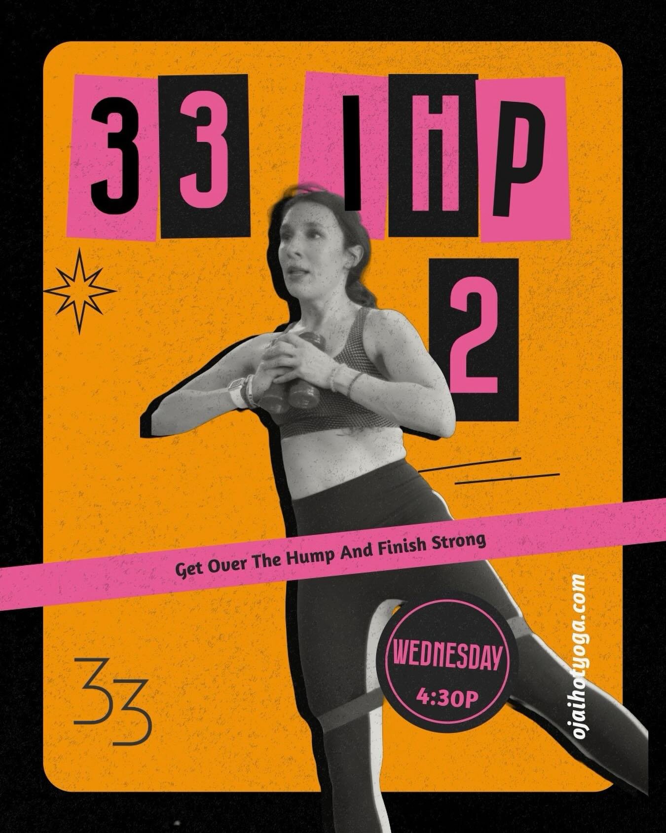 Hump Day just got a major upgrade! 🔥✨

Ready to power through the mid-week slump? Join us for Inferno Hot Pilates Level 2&mdash;the ultimate high-intensity, low-impact workout designed to push your limits without pushing your joints.

Why Inferno Ho