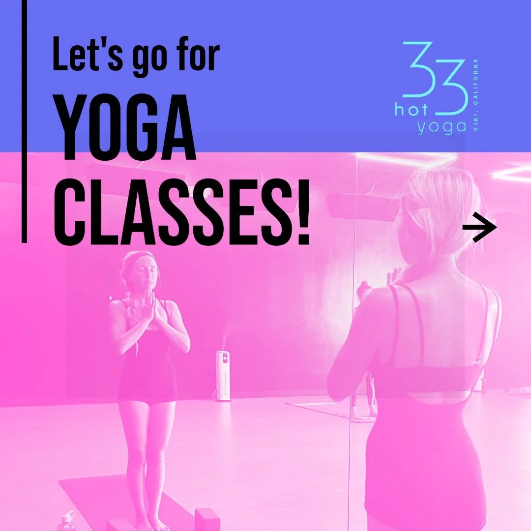 Find your flow, feel the heat. ✨
Why 33 Hot Yoga? Because when you pair traditional practice with infrared technology, you unlock a deeper level of healing and wellness.
We believe feeling your best should be accessible, which is why our Weekly Pass 