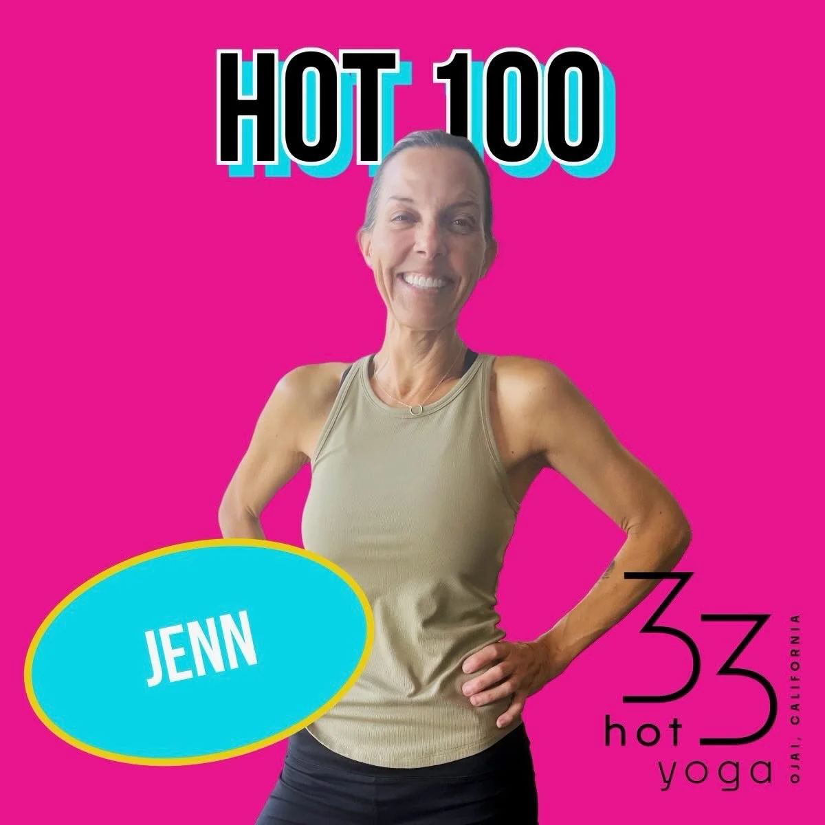 Can I get a whoop whoop?! 🙌✨
Huge congratulations to Jenn for reaching the incredible milestone of 100 classes at 33 Hot Yoga! 🧘&zwj;♀️🔥
Jenn has been a committed member since day one, and we couldn&rsquo;t be more proud of her journey. You can us