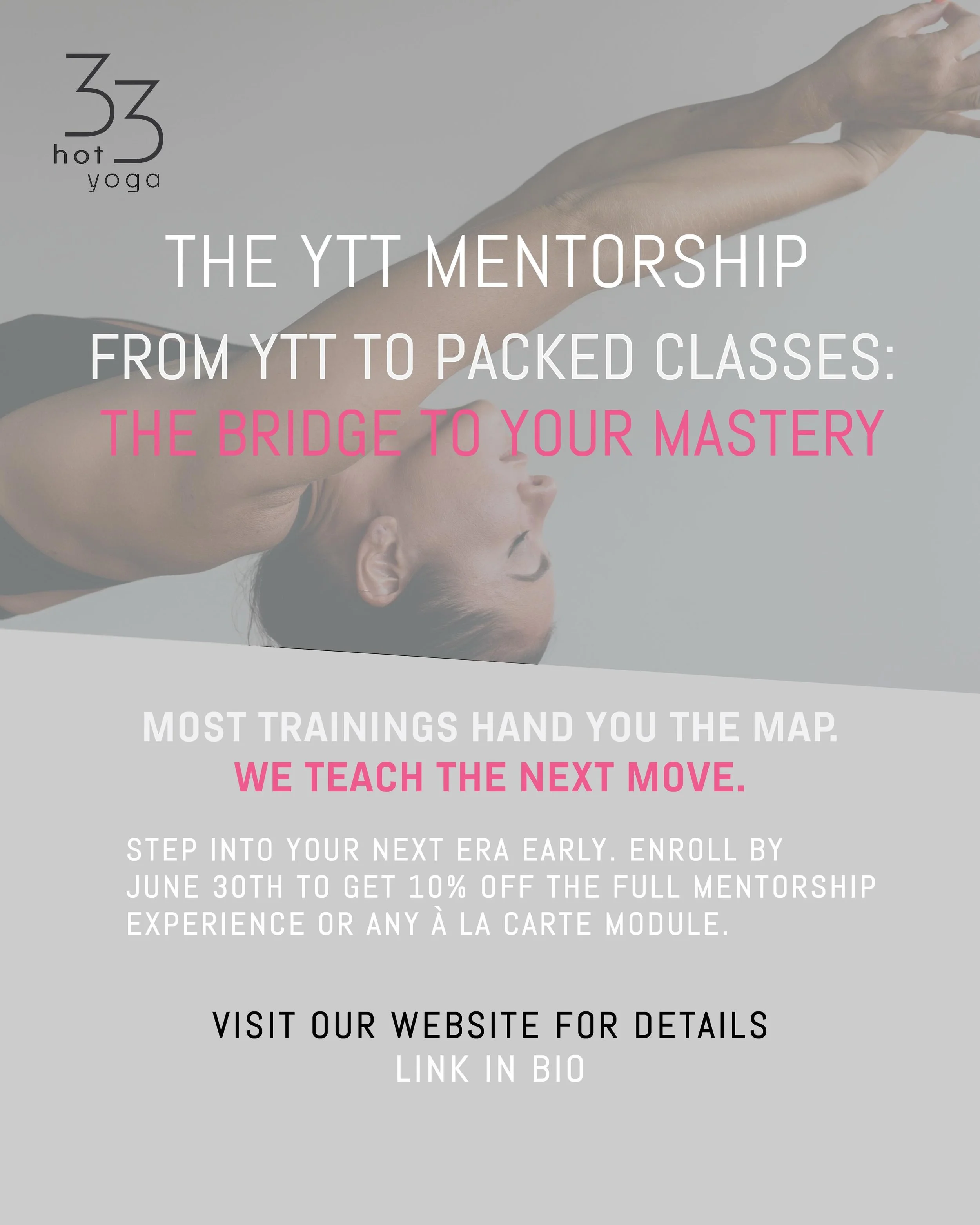 There are 1,000,000 yoga teacher trainings... but only one mentorship that gives you the blueprint to packed classes. 📈✨
Introducing YTT to Packed Classes, launching this August!
Because here&rsquo;s the truth: Packed classes = more impact. We are i