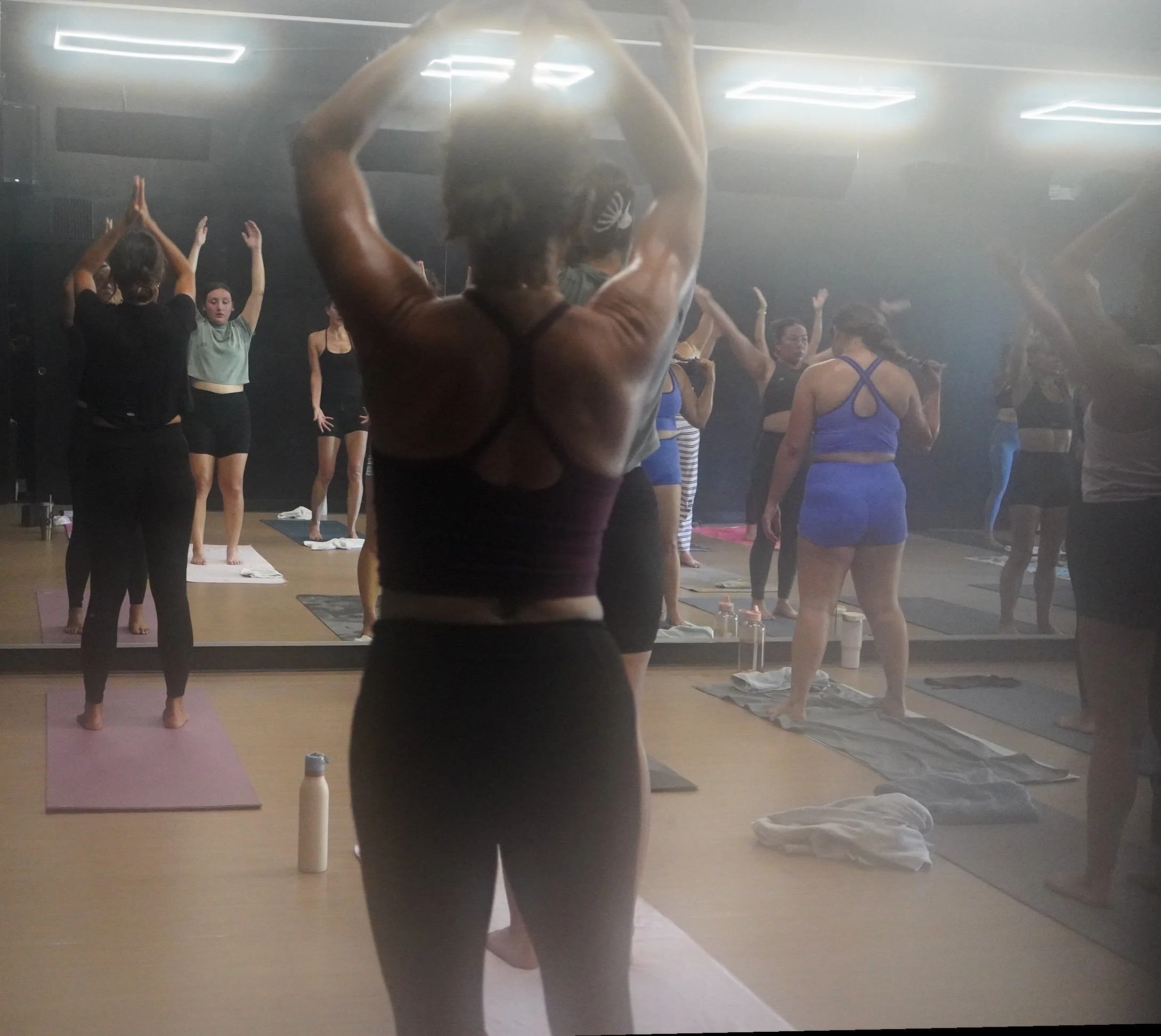 New to a hot practice? This is your sign. 🔥
Your first class at 33 Hot Yoga  is the hardest &mdash; and the most worth it. Every pose has a modification, every teacher&rsquo;s got you, and nobody&rsquo;s watching but yourself.
Come sweat, breathe, a