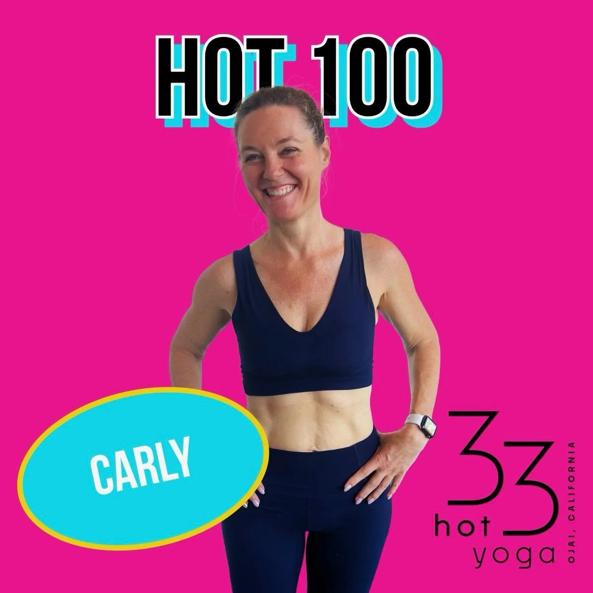 🚨 100 CLASSES &amp; HEAVY WEIGHTS 🚨
Carly is officially in the Century Club at 33 Hot Yoga! 🎉🔥
If you&rsquo;ve ever taken a class next to Carly, you already know she is an absolute force to be reckoned with in the hot room. While the rest of us a