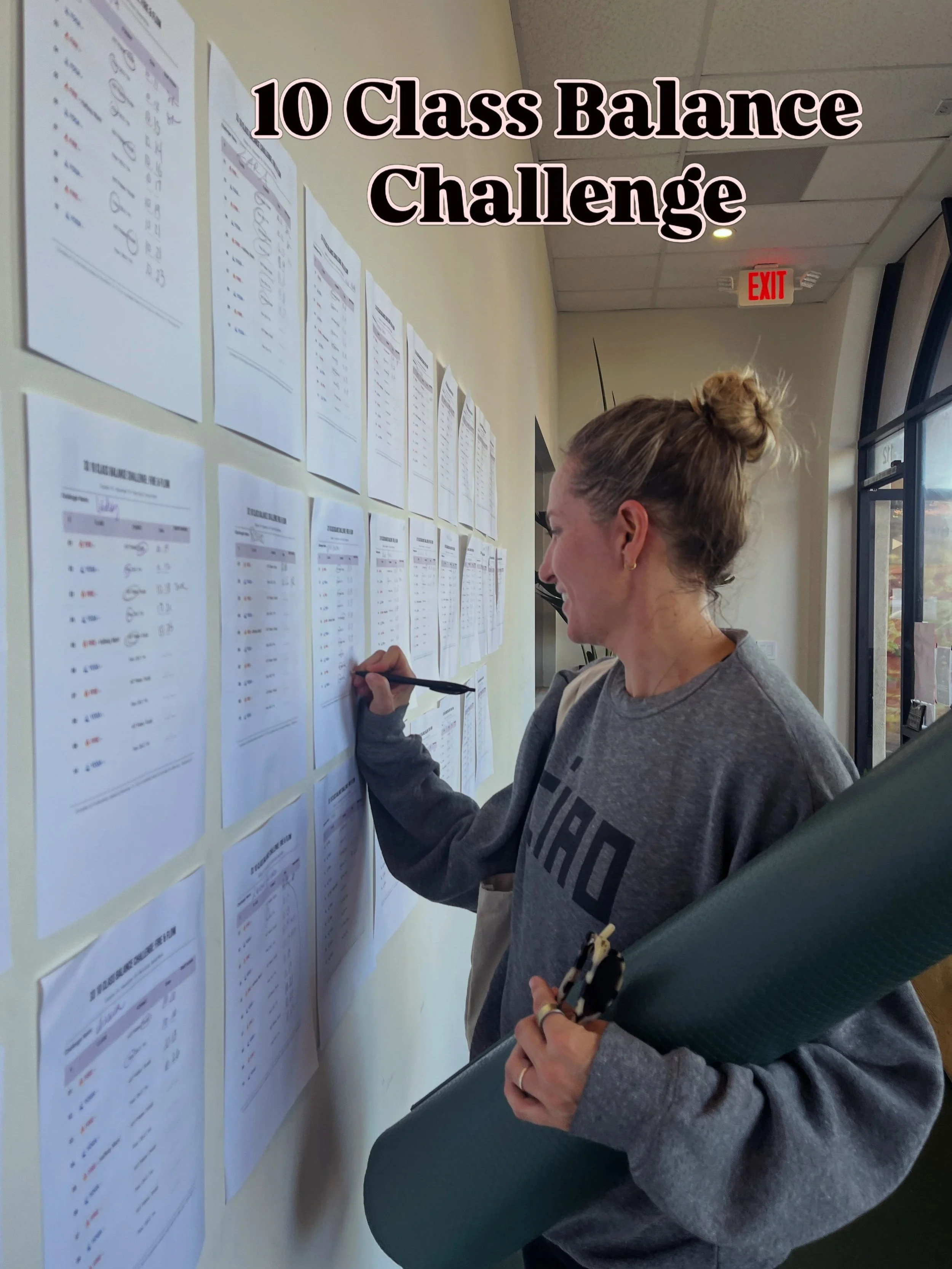 &ldquo;I haven&rsquo;t gone to yoga classes consistently in years. The 10 Class Balance Challenge got me back into it and it has been so fun to see how the strength I&rsquo;ve gained in Pilates has helped my practice. Especially my balance and arm st