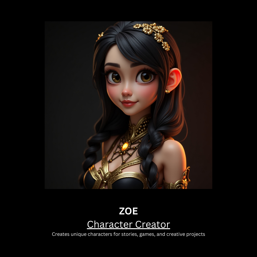 Zoe - Character Creator