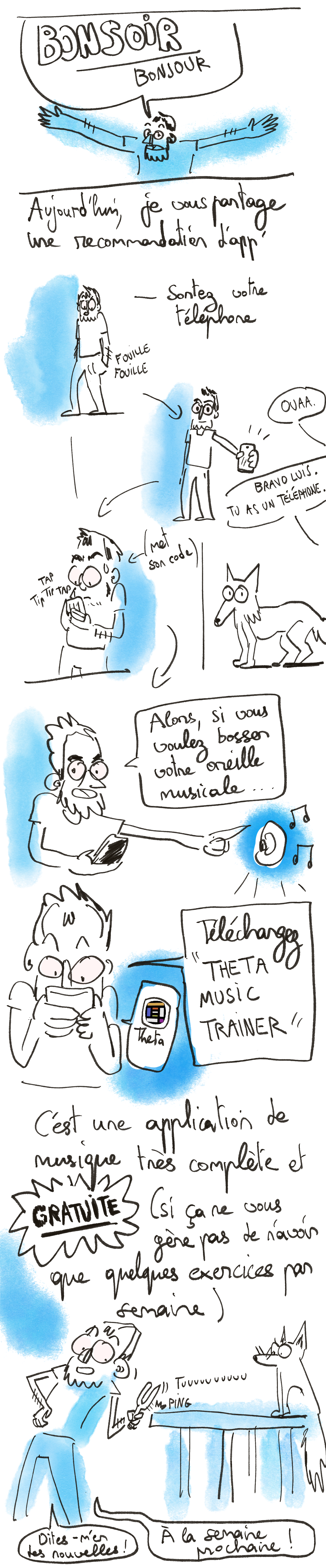 Recommandation App’ de musique (android/iphone) - Theta Music Trainer