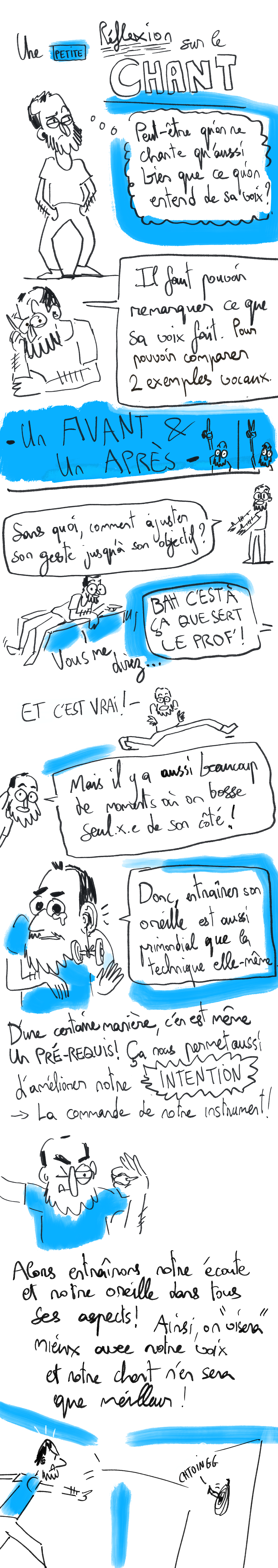 Mieux s’entendre pour mieux chanter!