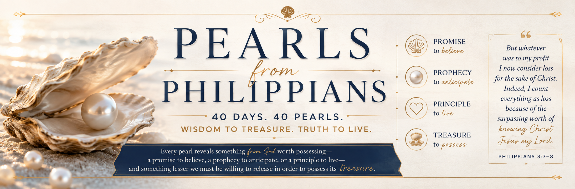 DAY 17 — The Pearl of Righteousness