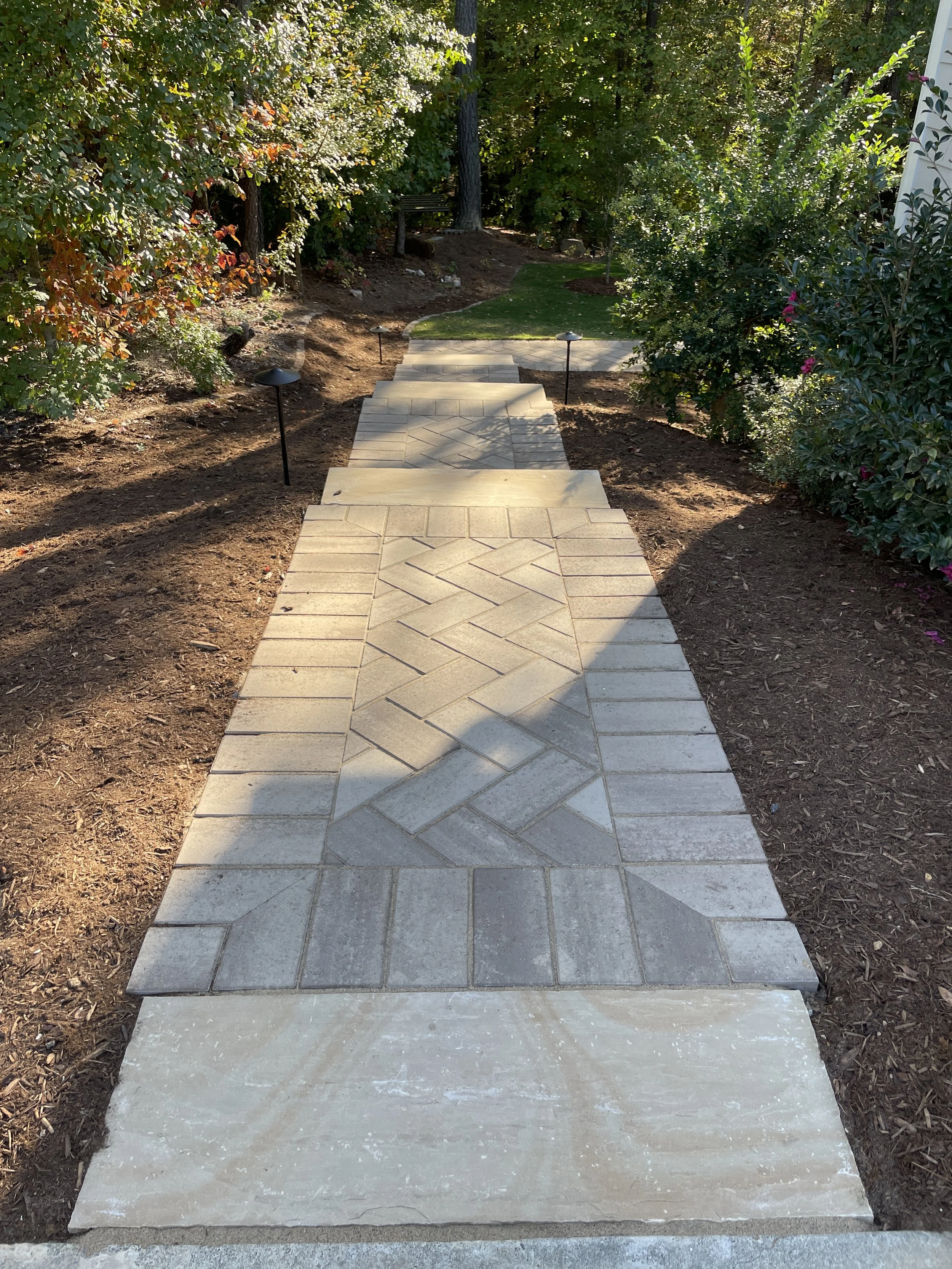 Pam Steps Looking Down.JPG