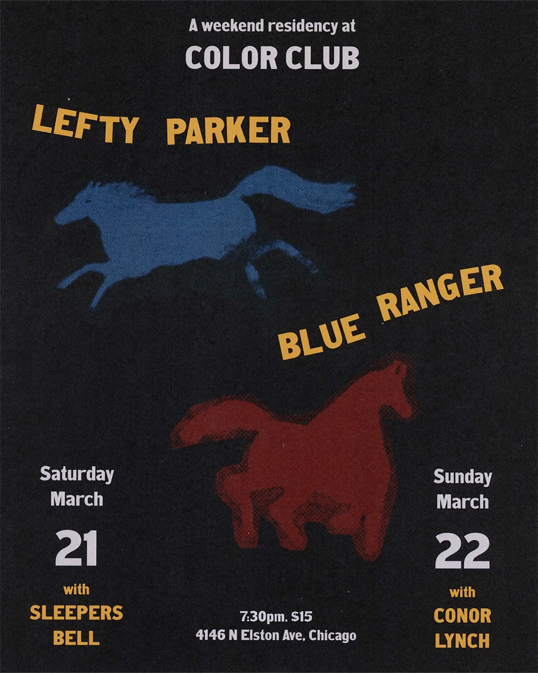 Lefty Parker, Blue Ranger, Sleepers Bell