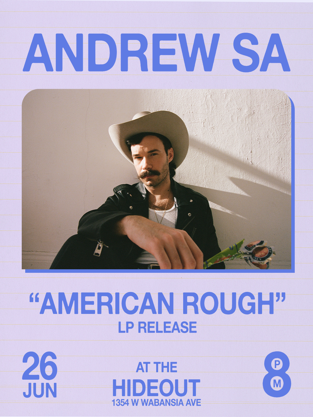 Andrew Sa “American Rough” Album Release