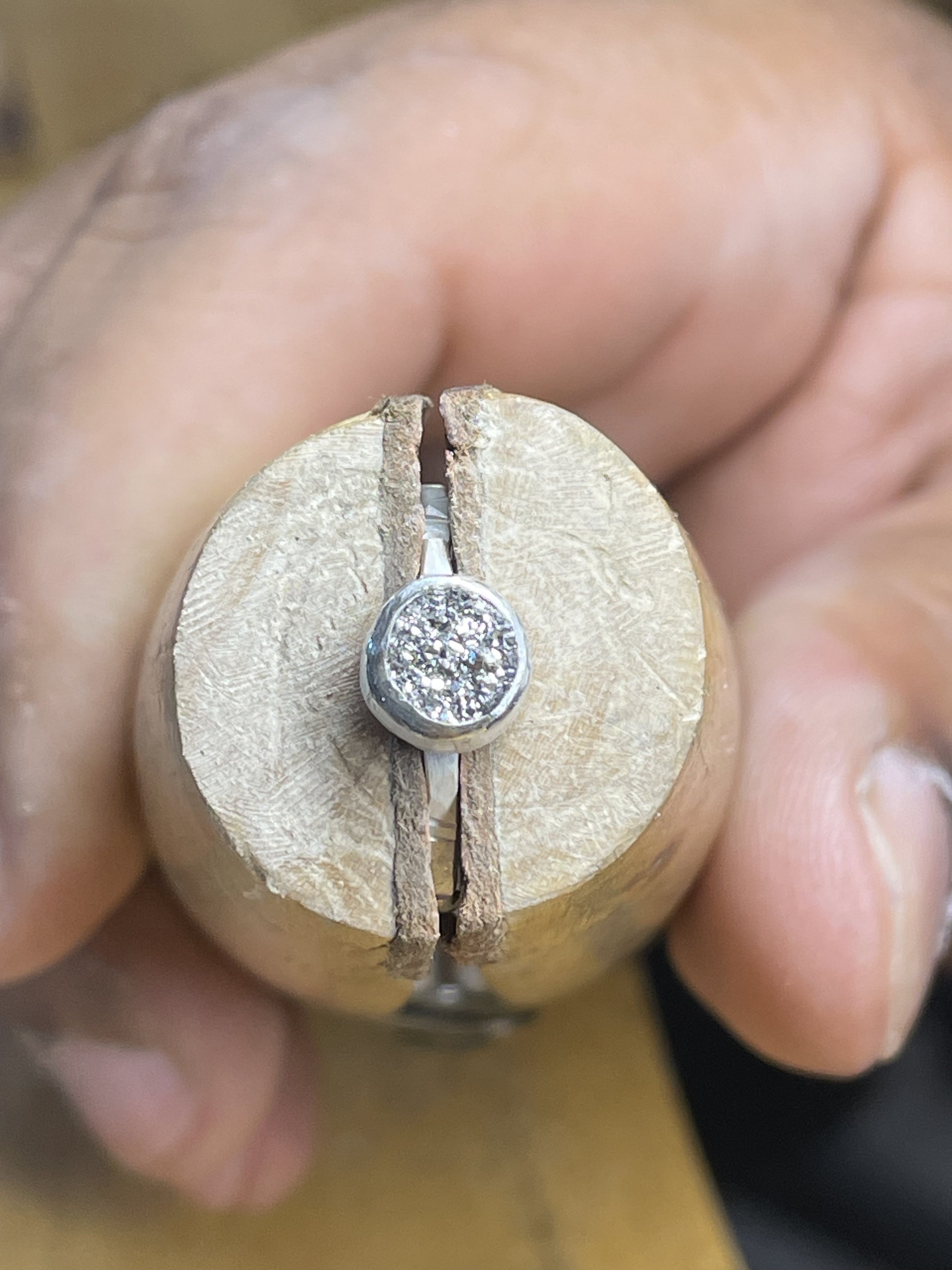 Learn the jewelry technique of bezel setting. This class covers the fabrication and setting of cabochons and unique objects. Loads of learning in a supportive environment