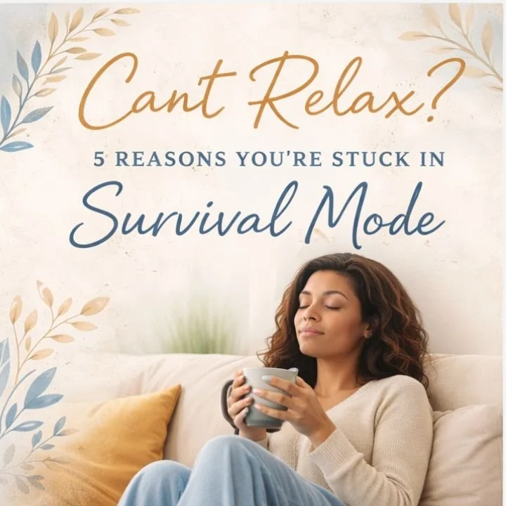 A moment of slowing down after living in survival mode.