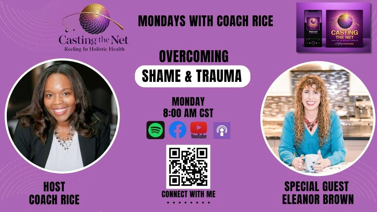 ✨ Exciting news! I had the honor of joining Martha Rice on her podcast, Casting the Net: Reeling in Holistic Health. 🎙️
We talked about how faith and therapy come together to help us heal from childhood wounds, shame, and attachment struggles &mdas