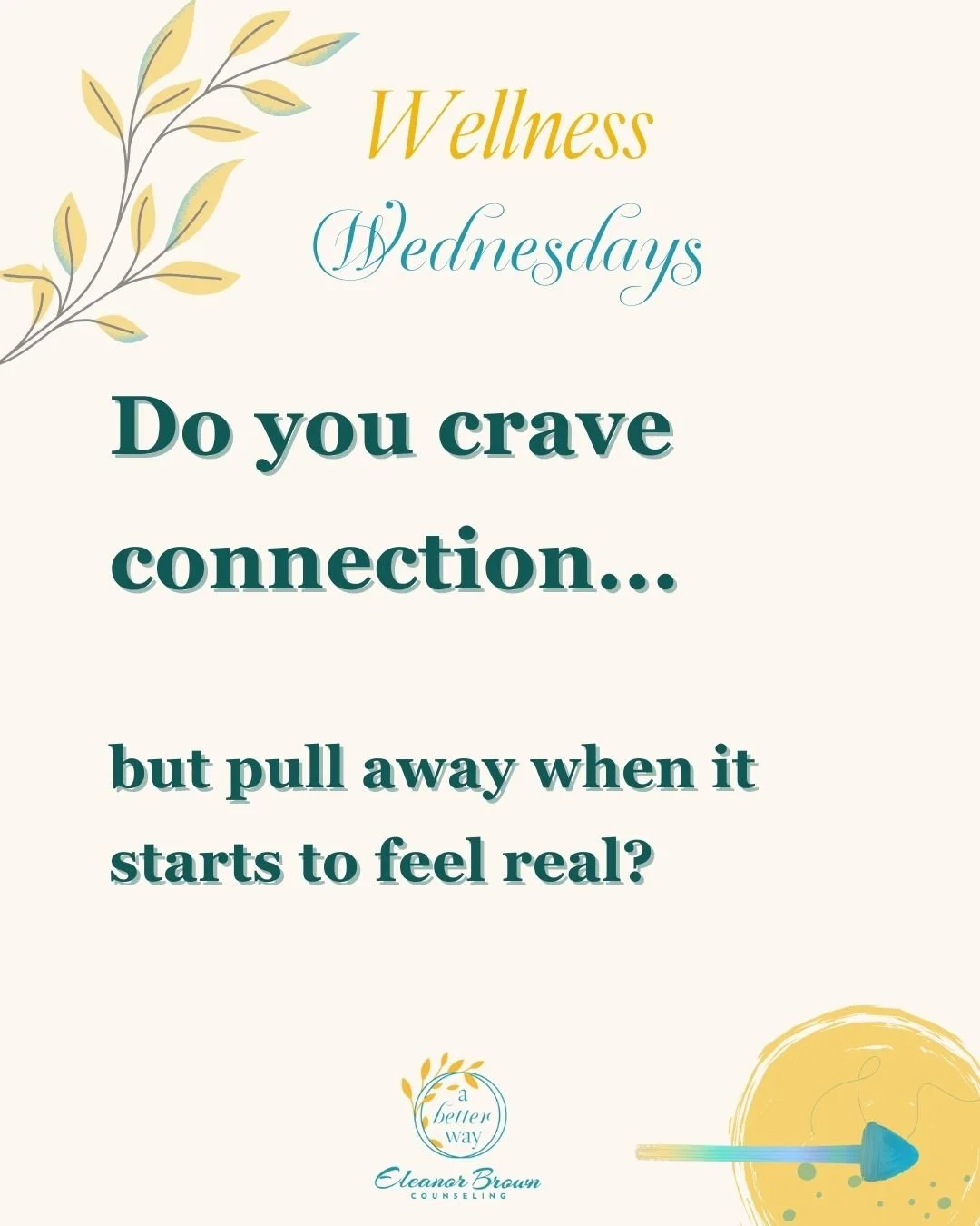 February is often called the month of love and connection.

But for many people, it also quietly highlights something else: fear.

You might genuinely crave closeness. You want to feel connected. You value relationships deeply. And yet, when someone 