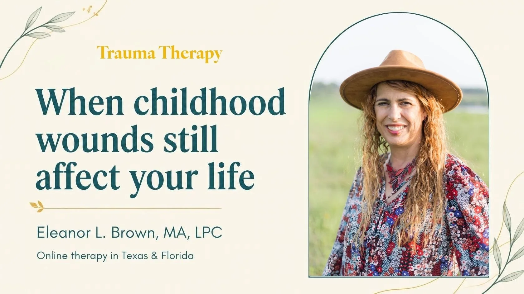 Trauma Therapy: When Childhood Wounds Still Affect Your Life