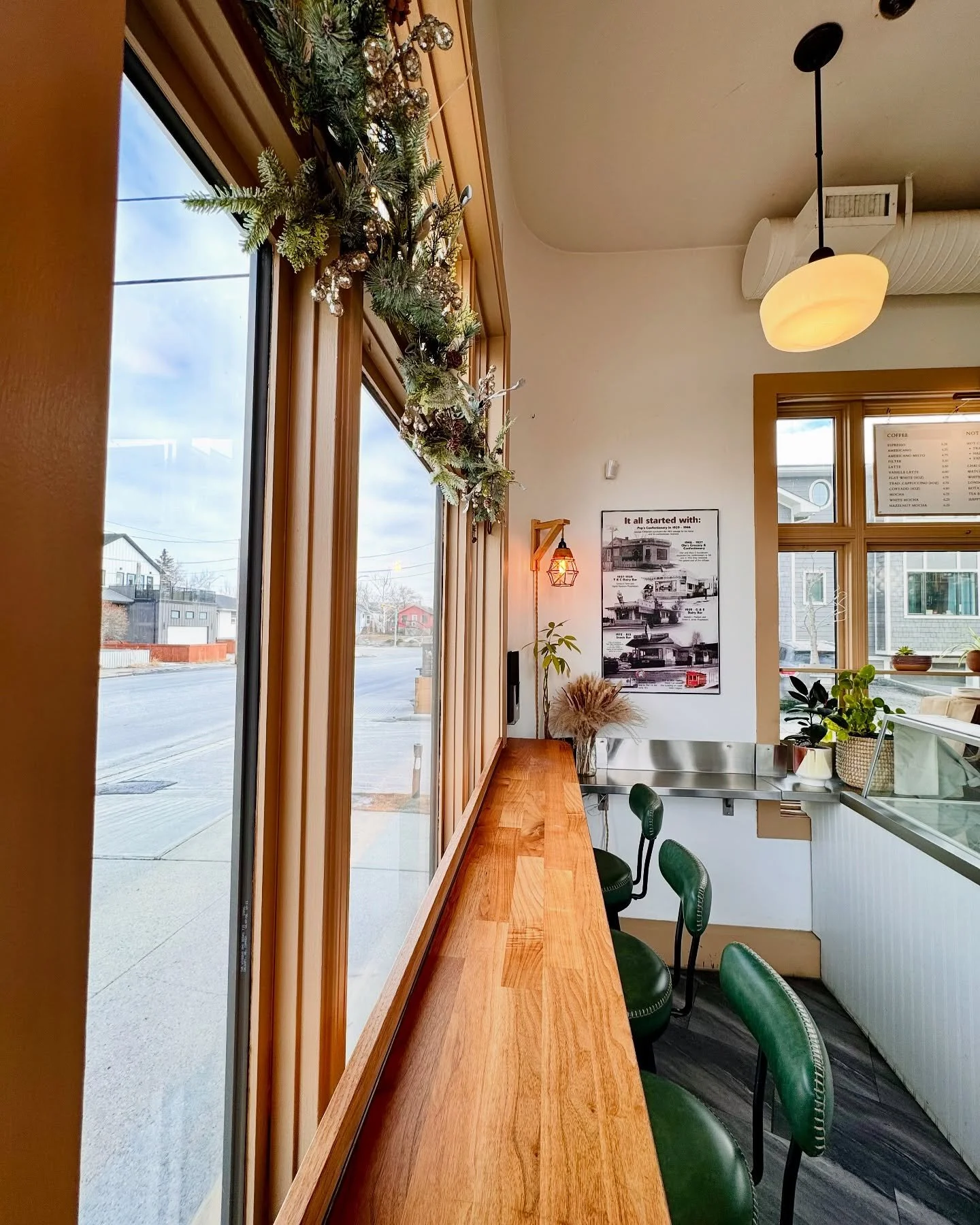 Small but mighty! 🫶

With just four cozy seats inside, our cafe is all about the intimate vibes. But when the sun&rsquo;s out, our outdoor patio opens up with amazing views of Calgary&rsquo;s skyline! 🌇

Everything here is made in-house&mdash;from 