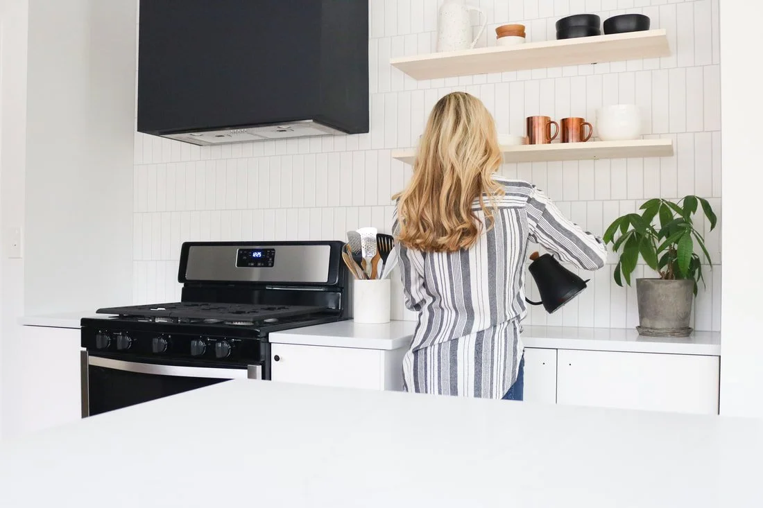 Our DIY Wrapped Exhaust Hood