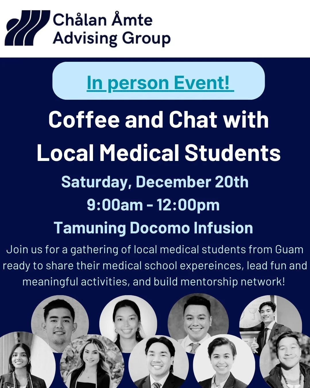 ✅ Student of All Ages Invited! 
☕ Coffee and pastries available while supplies last!
🔗 RSVP in link in bio! 

With the fall semester coming to a close and the holidays coming up, we wanted to take an opportunity to invite students and pre-med applic