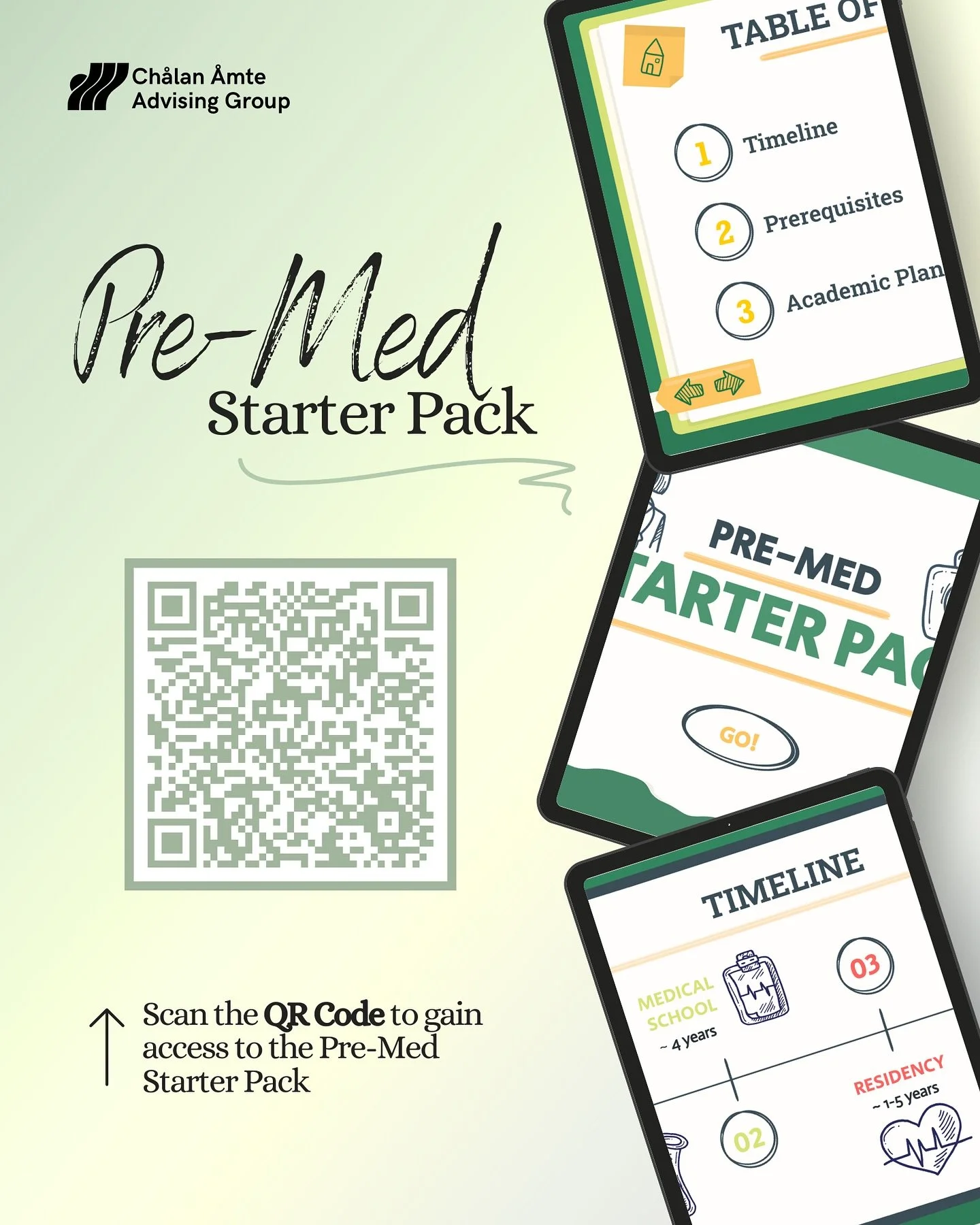 For anyone navigating the pre-med journey, our UOG Infrastructure Team would like to share a focused pre-med starter pack and a master list of internship opportunities to support your growth in medicine🩺📚

The pre-med starter pack was made to help 